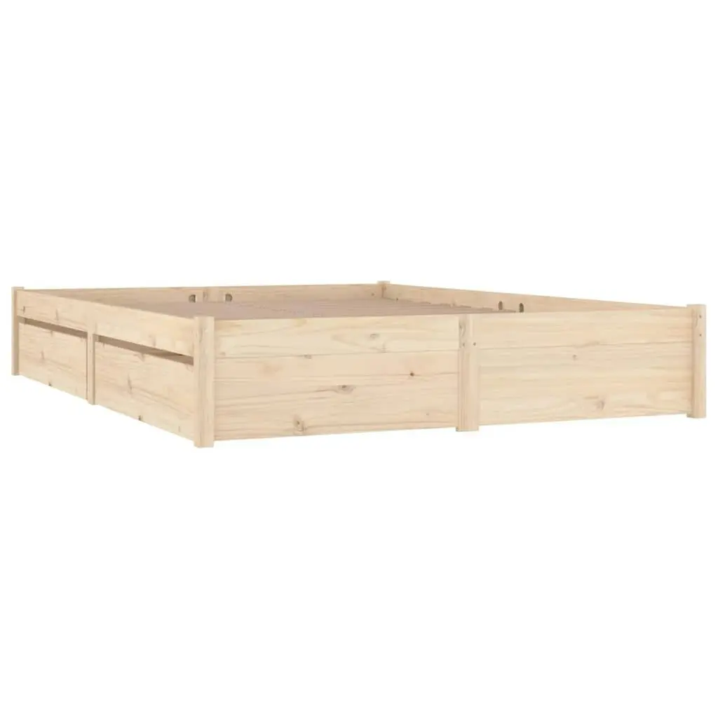 Bed Frame with Drawers 183x203 cm King Size 3103528