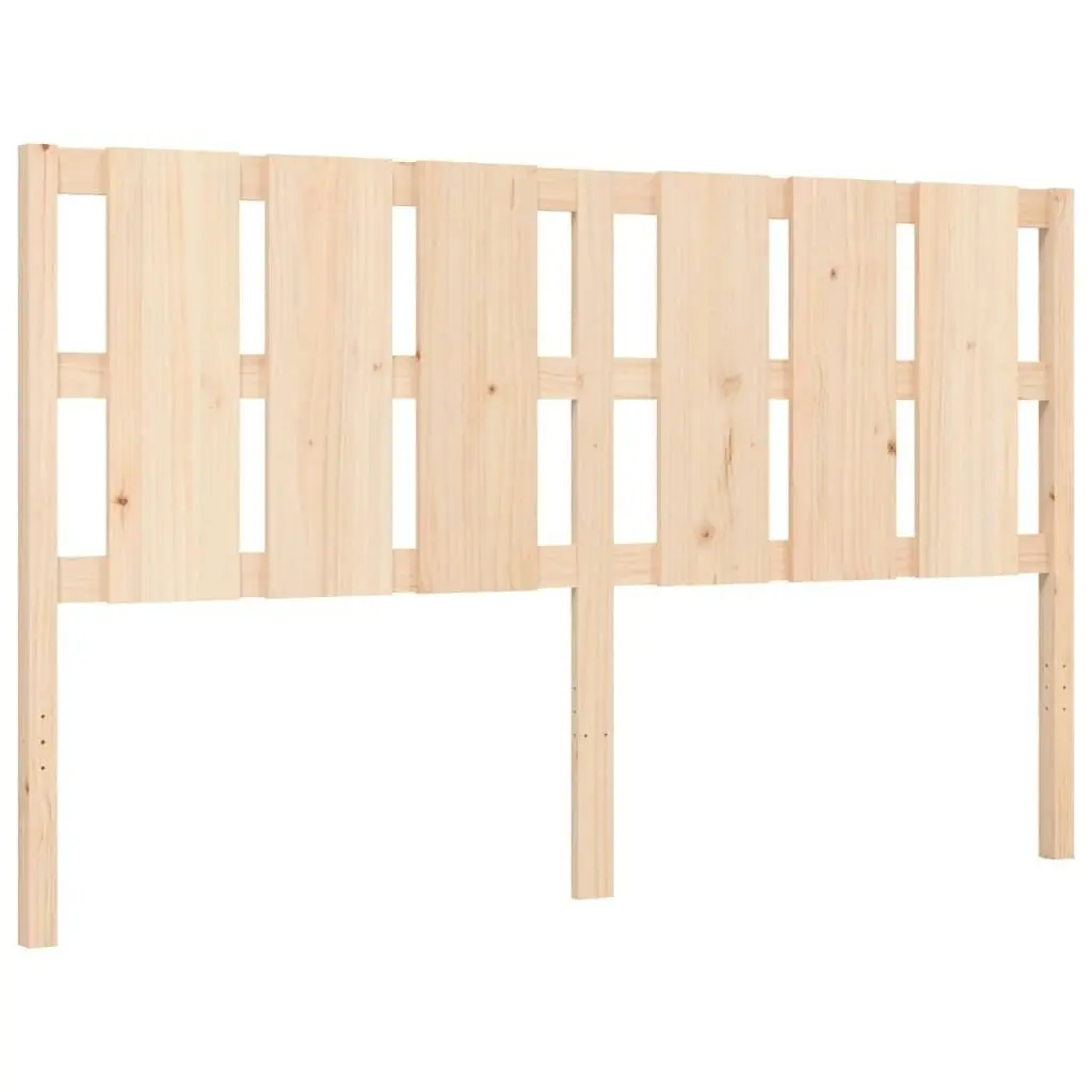 Bed Frame without Mattress 150x200 cm Solid Wood Pine 3192236