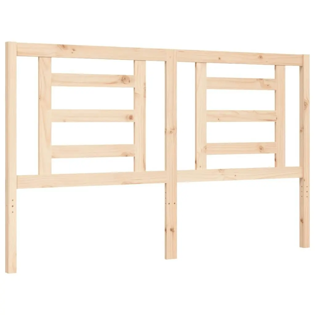 Bed Frame without Mattress 150x200 cm Solid Wood Pine 3192886