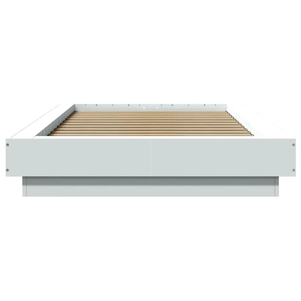 Bed Frame White 90x190 cm Engineered Wood 3281238