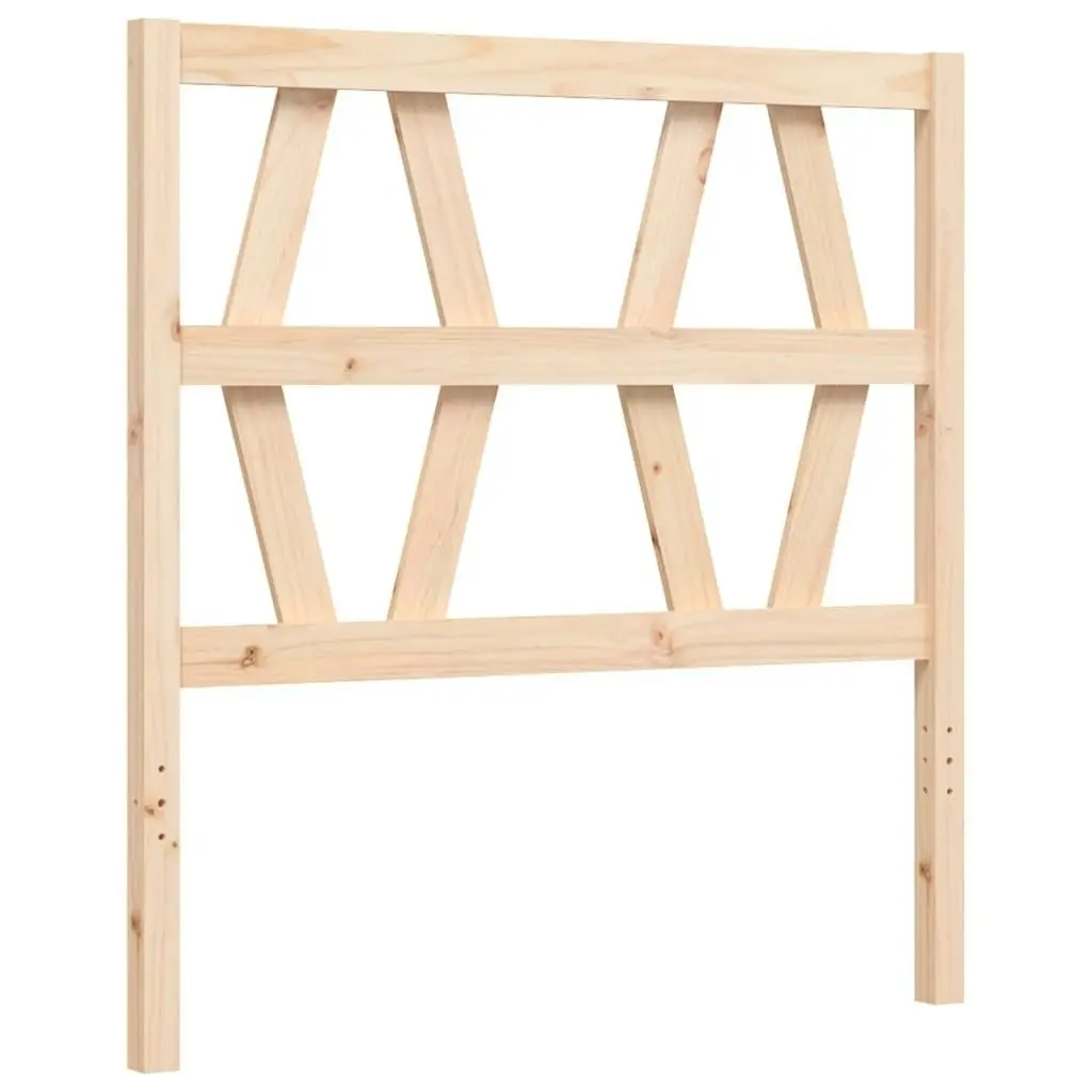 Bed Frame without Mattress 90x190 cm Solid Wood Pine 3192456