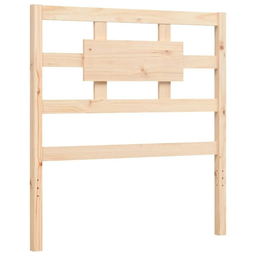 Bed Frame without Mattress 90x190 cm Solid Wood Pine 3192521