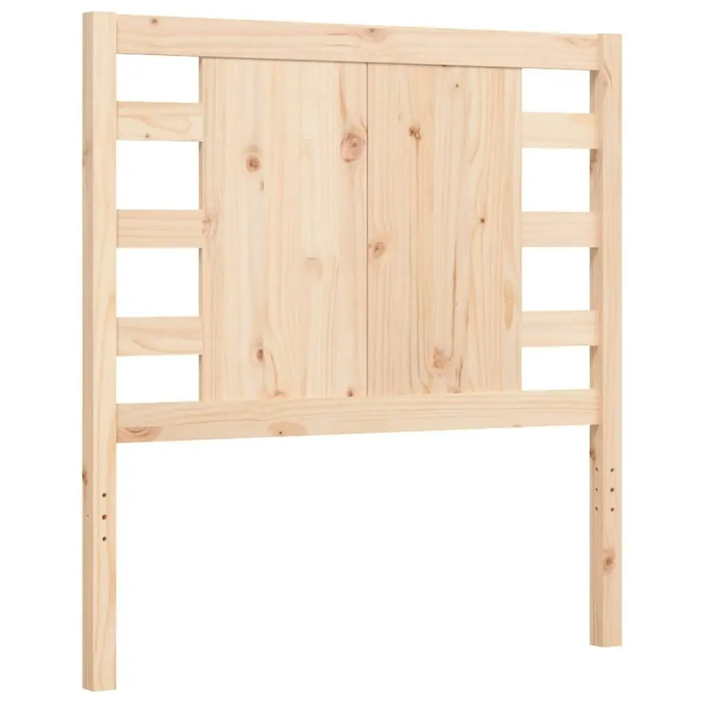 Bed Frame without Mattress 90x190 cm Solid Wood Pine 3192781