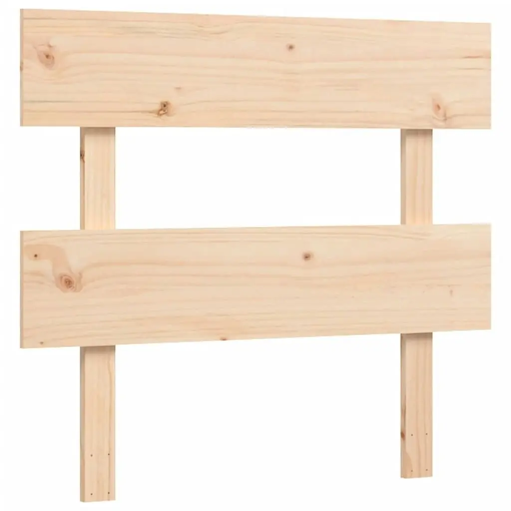 Bed Frame without Mattress 90x190 cm Solid Wood Pine 3193236