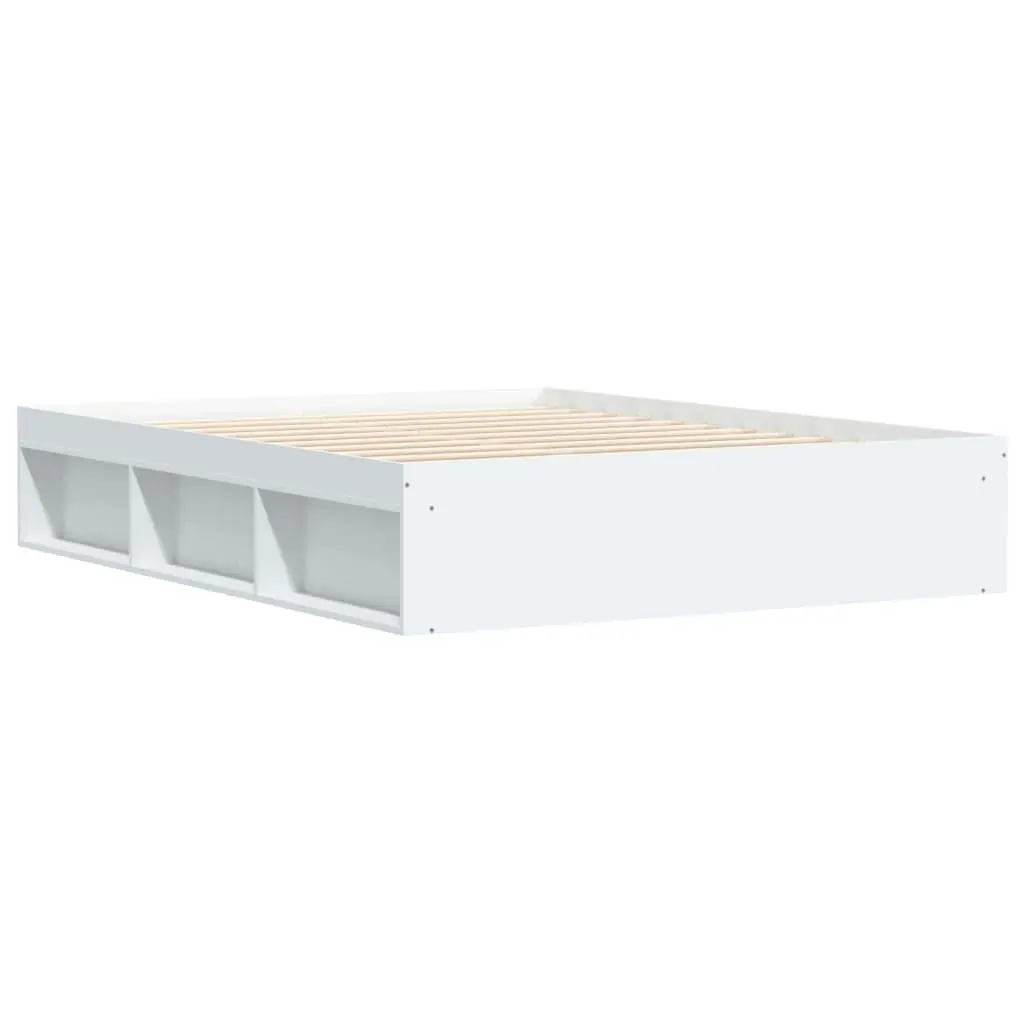 Bed Frame White 150x200 cm 3203866