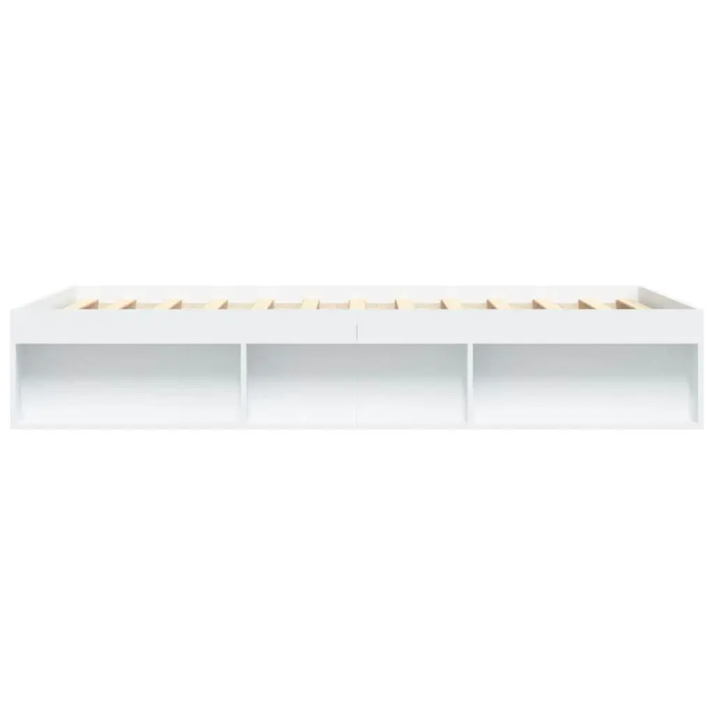 Bed Frame White 150x200 cm 3203866