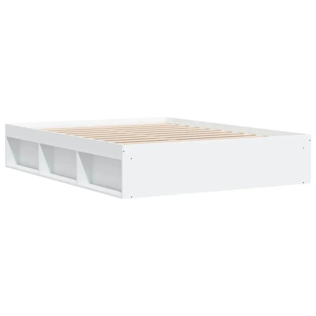 Bed Frame White 150x200 cm 3203866