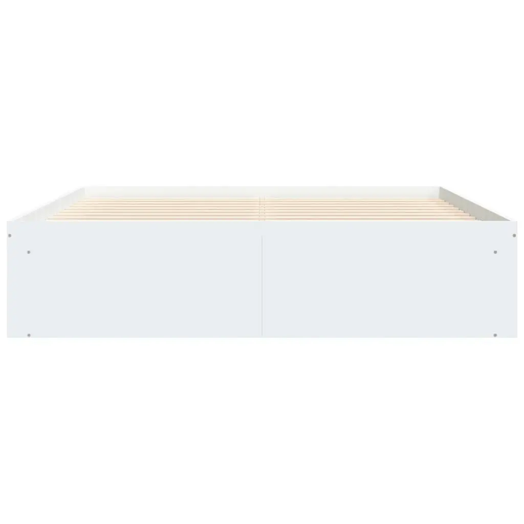 Bed Frame White 150x200 cm 3203866