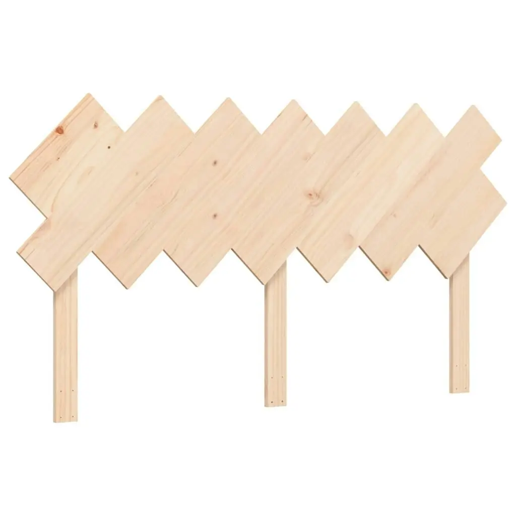 Bed Frame without Mattress 150x200 cm Solid Wood Pine 3193471