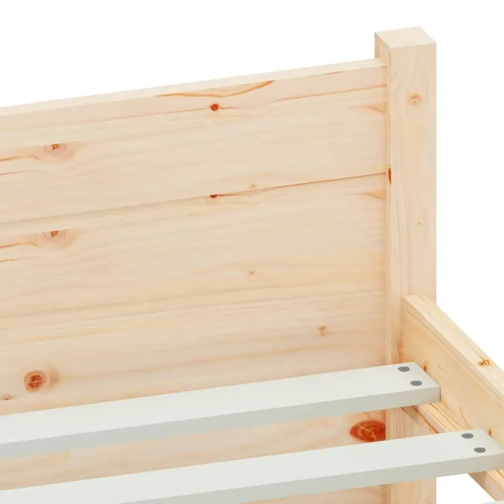 Bed Frame without Mattress Solid Wood 90x190 cm 815009