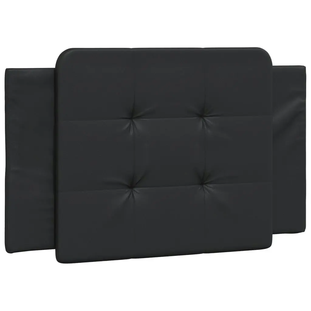 Bed Frame with LED Light Black 90x190 cm Faux Leather 3214200