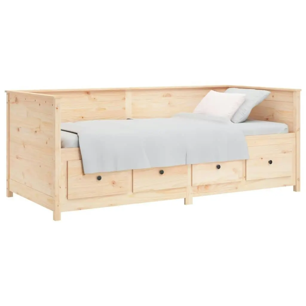 Day Bed 80x200 cm Solid Wood Pine 820906