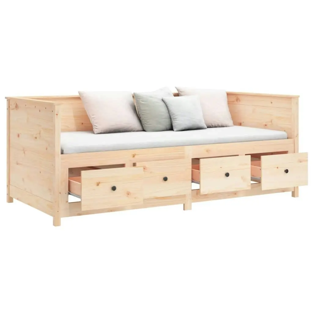 Day Bed 80x200 cm Solid Wood Pine 820906