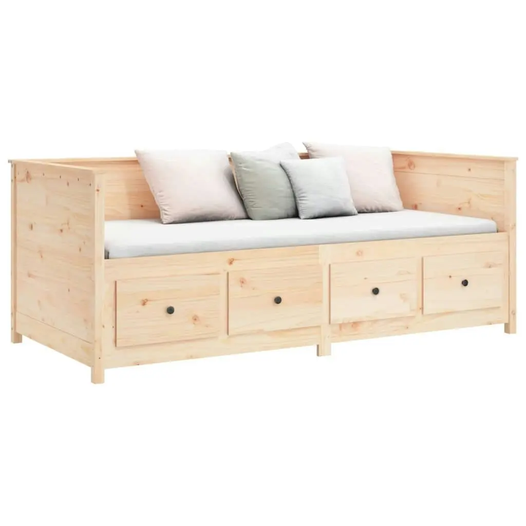 Day Bed 80x200 cm Solid Wood Pine 820906