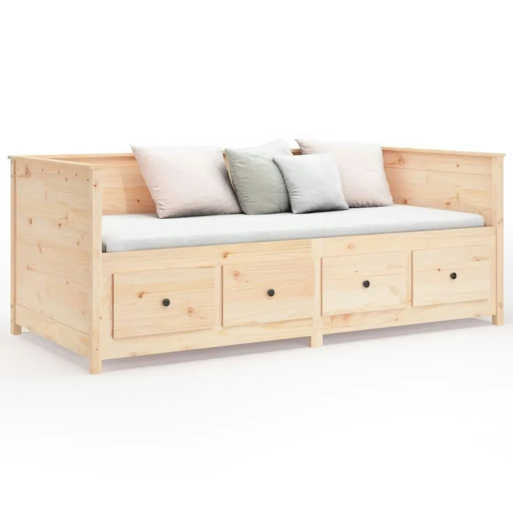 Day Bed 80x200 cm Solid Wood Pine 820906