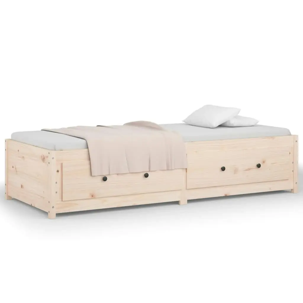 Day Bed without Mattress 90x190 cm Solid Wood Pine 821594