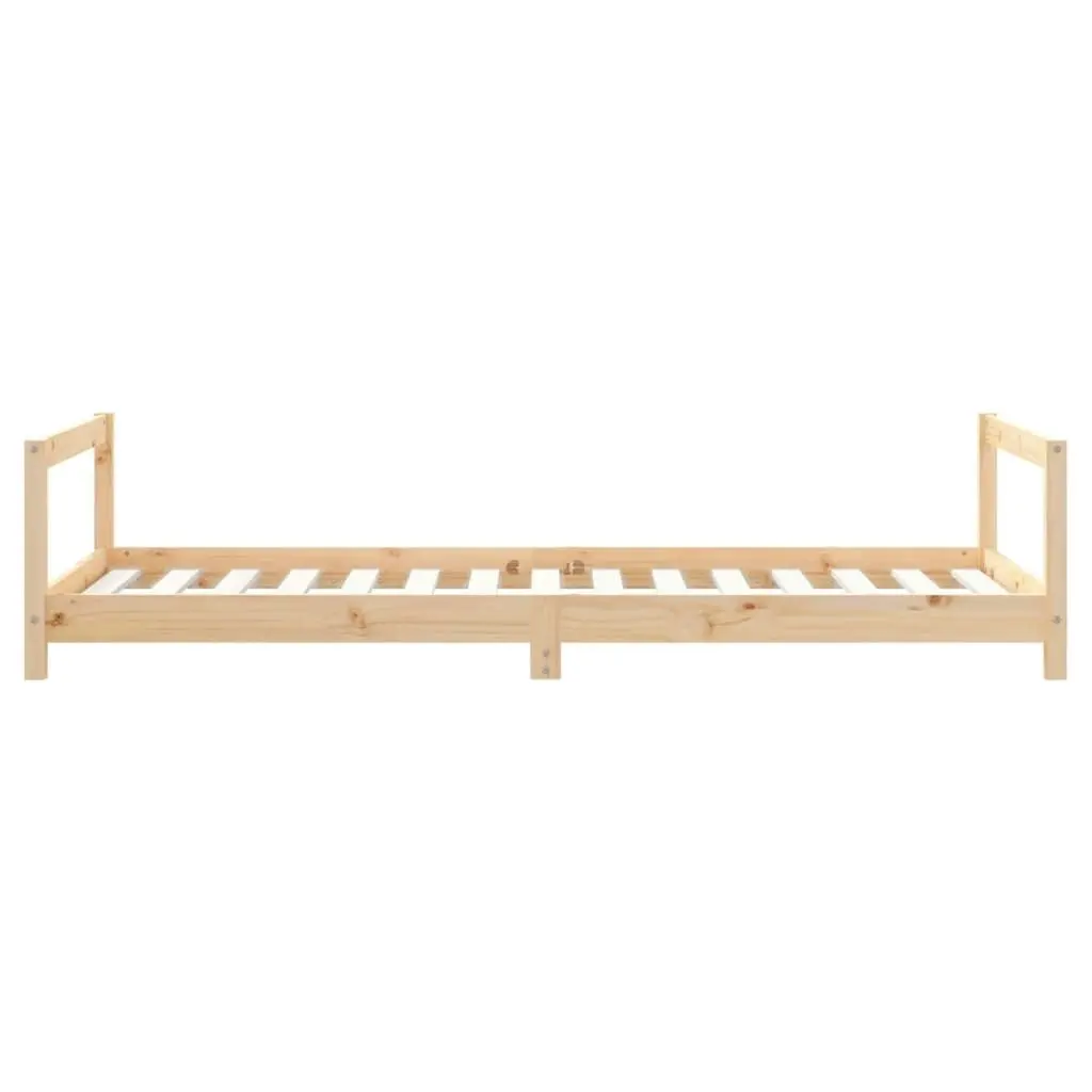 Kids Bed Frame 90x190 cm Solid Wood Pine 834402