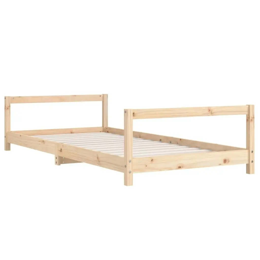 Kids Bed Frame 90x190 cm Solid Wood Pine 834402