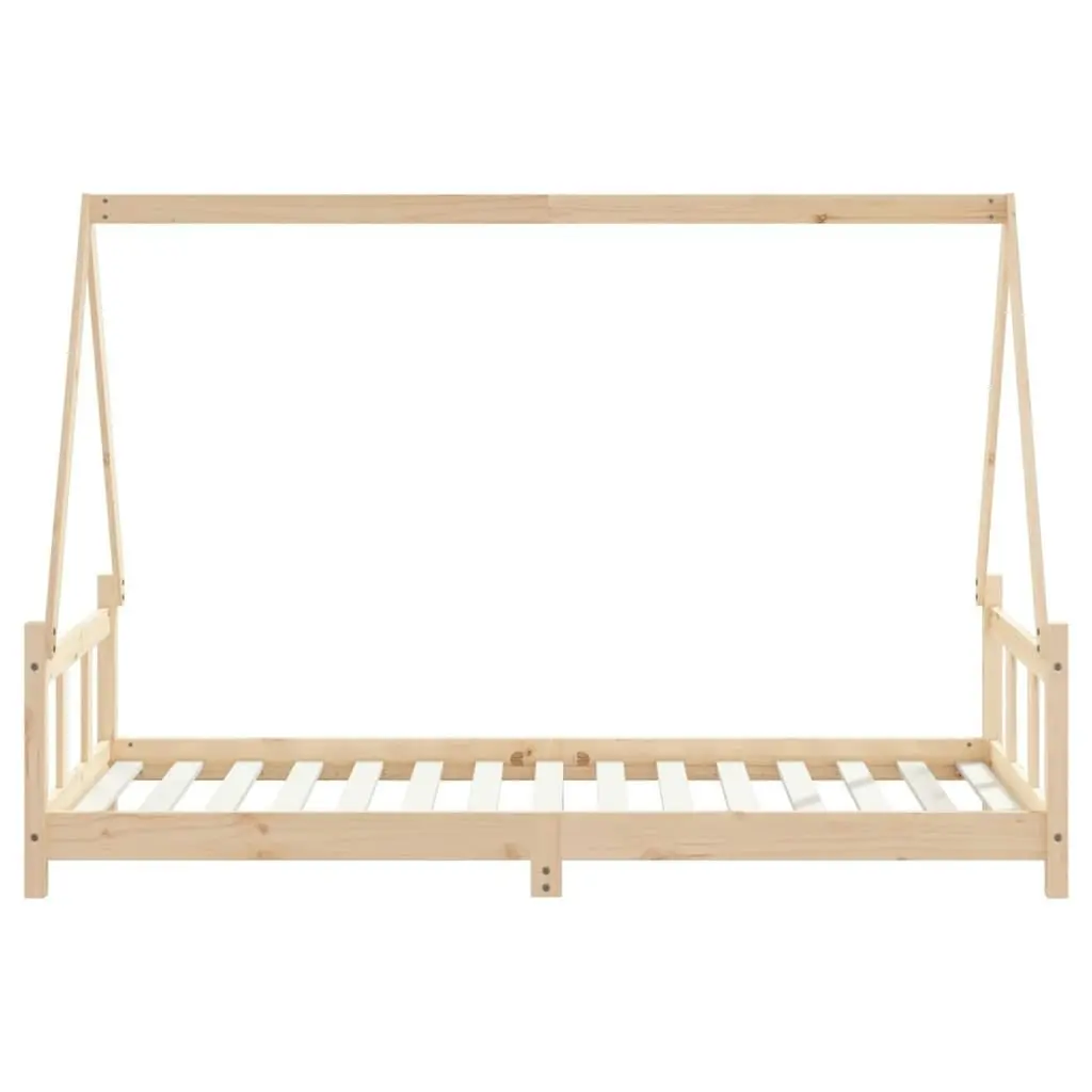 Kids Bed Frame 90x190 cm Solid Wood Pine 834462