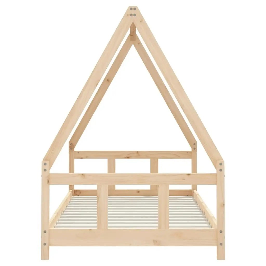 Kids Bed Frame 90x190 cm Solid Wood Pine 834462