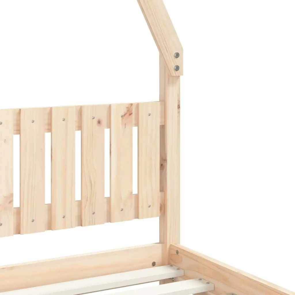 Kids Bed Frame 90x190 cm Solid Wood Pine 834507