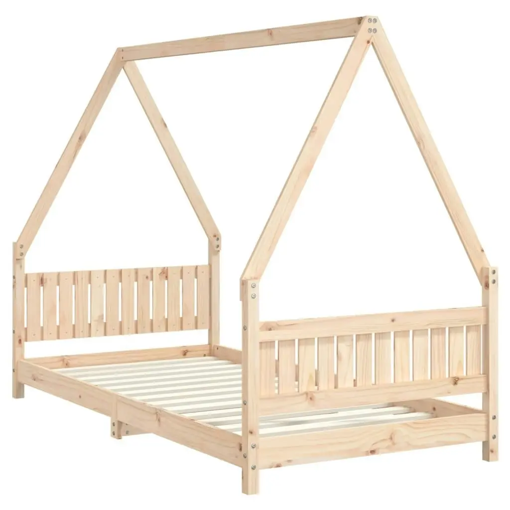 Kids Bed Frame 90x190 cm Solid Wood Pine 834507