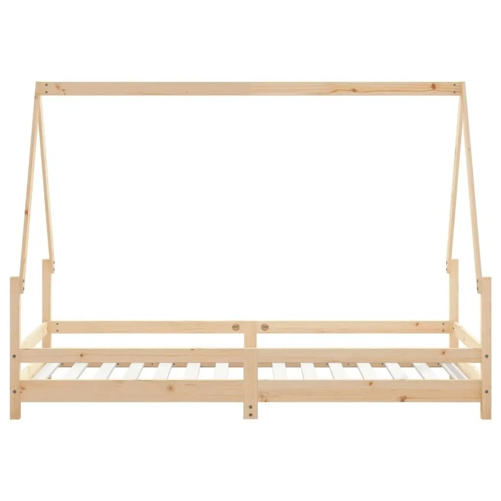 Kids Bed Frame 90x190 cm Solid Wood Pine 834492