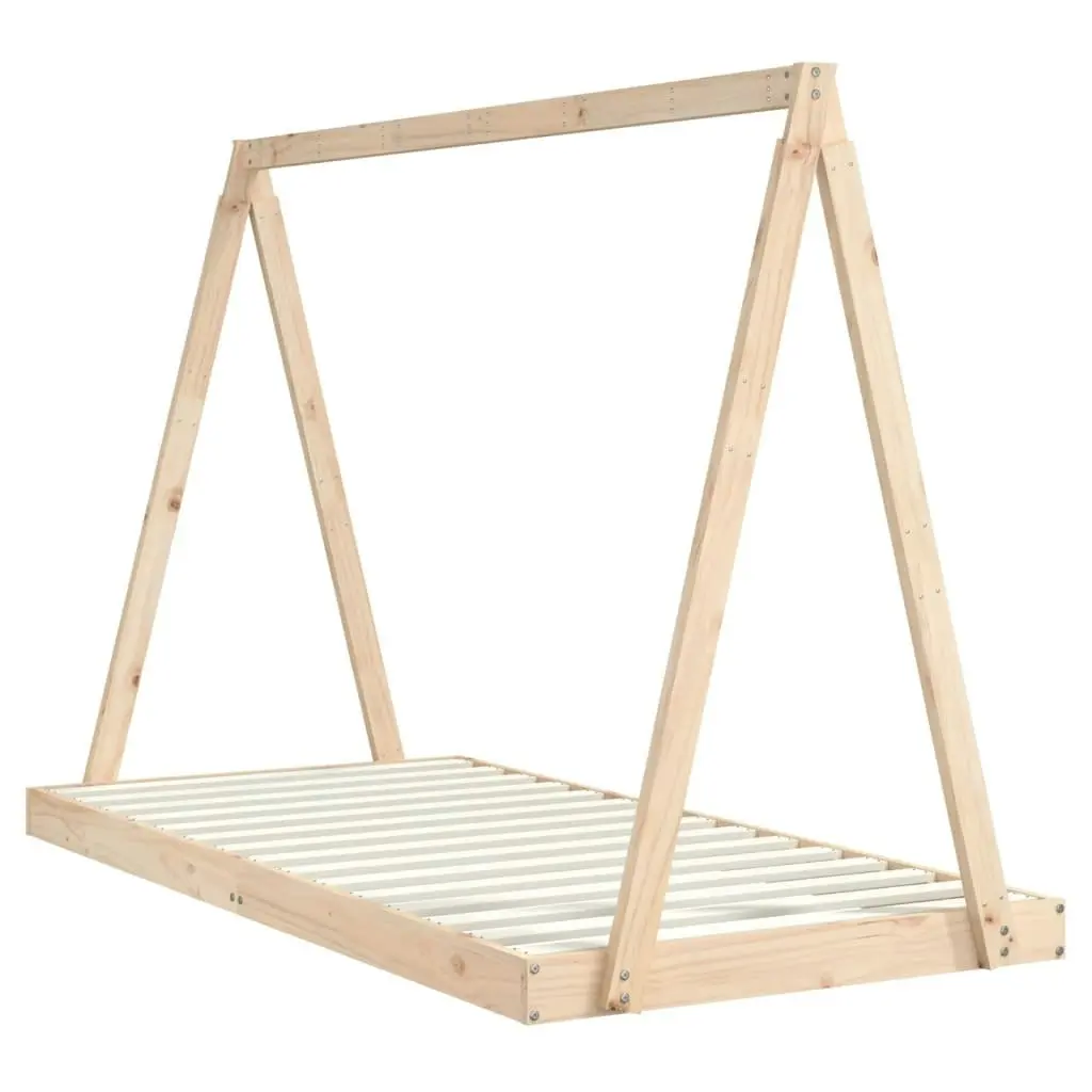 Kids Bed Frame 90x190 cm Solid Wood Pine 834531