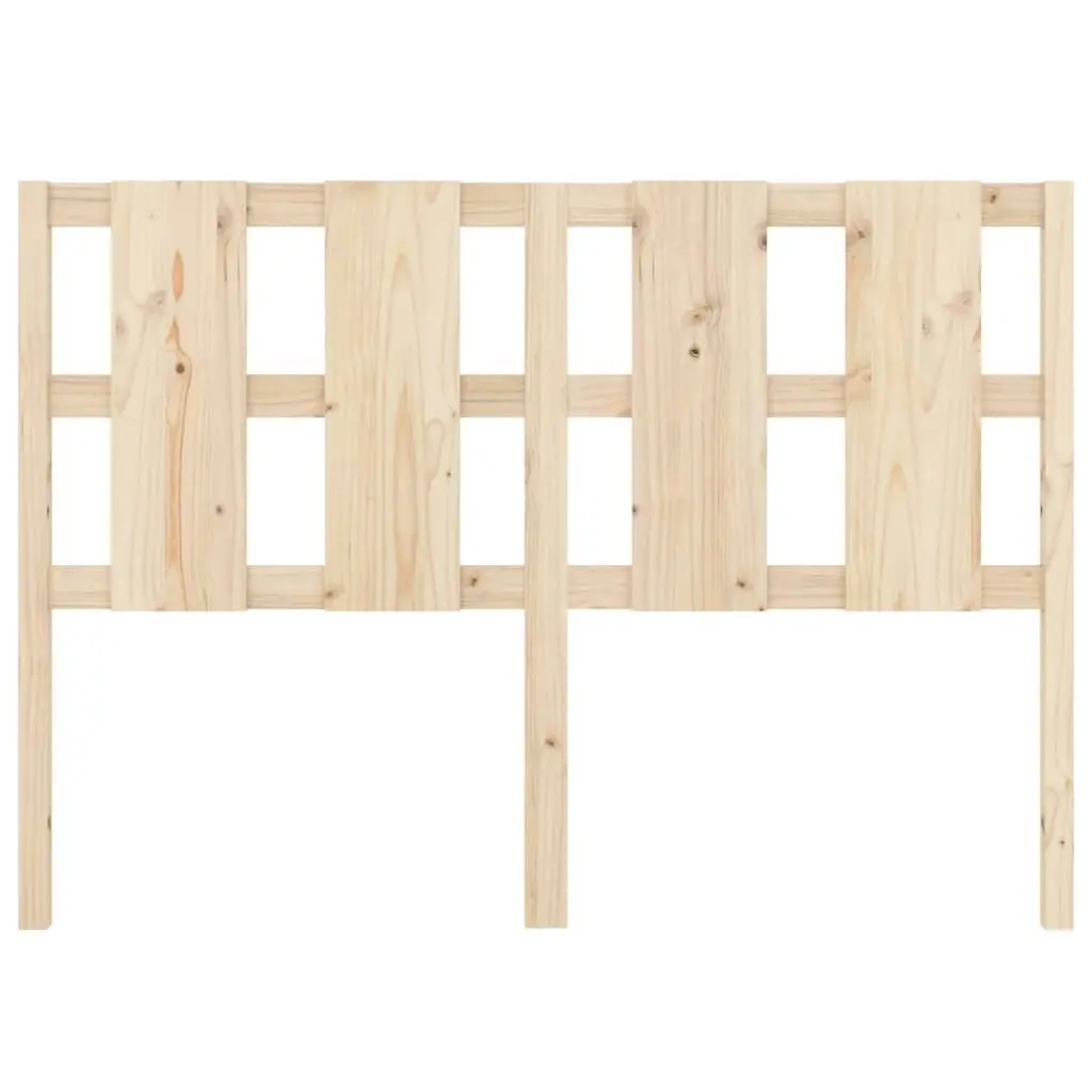 Bed Headboard 140.5x4x100 cm Solid Wood Pine 817985