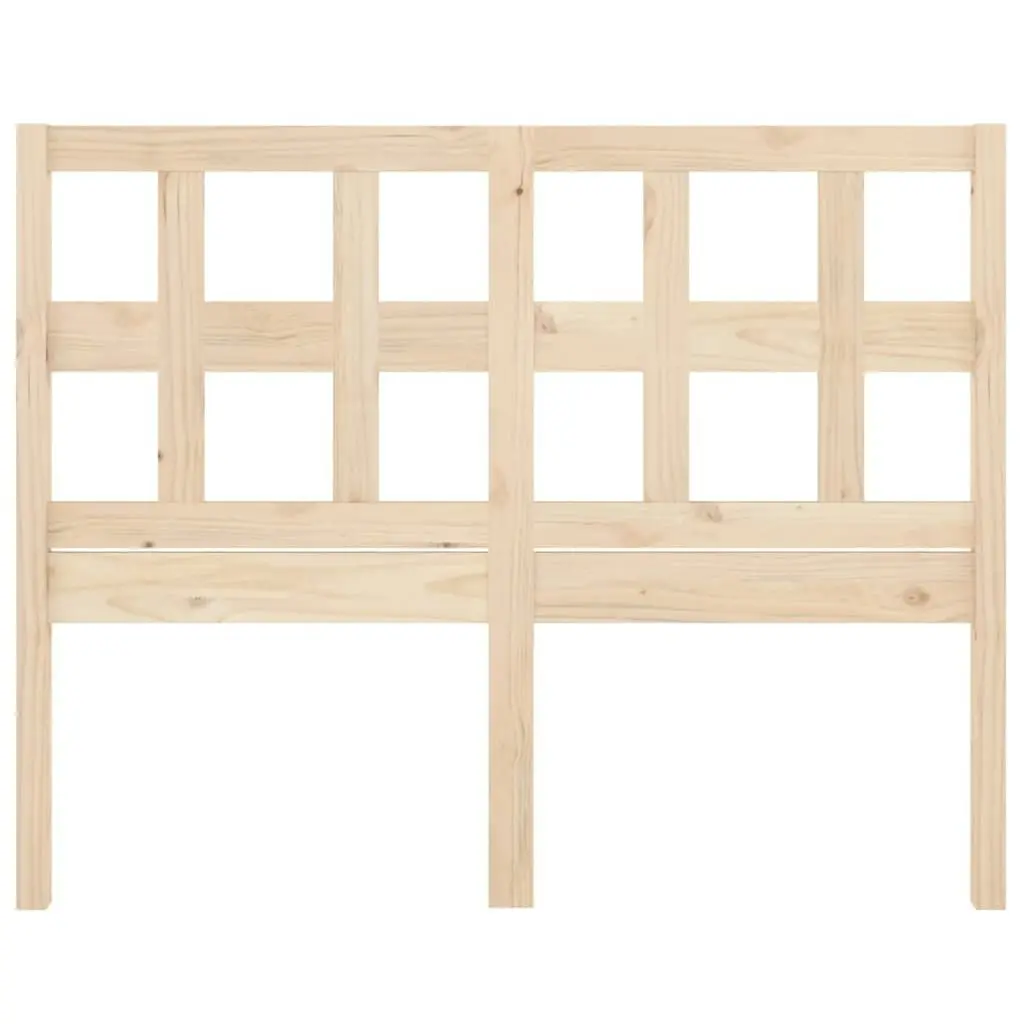 Bed Headboard 185.5 cm Solid Wood Pine 818935