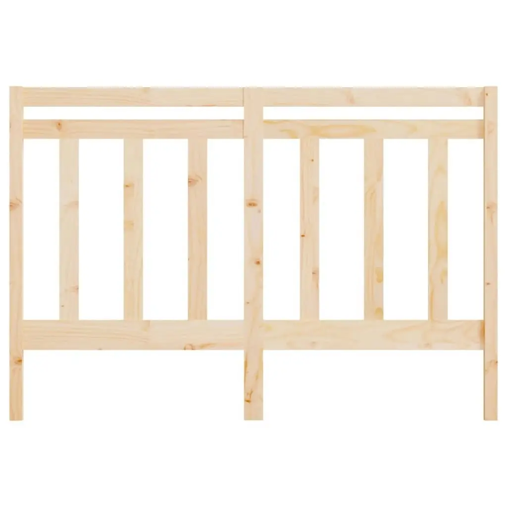 Bed Headboard 156x4x100 cm Solid Wood Pine 817795