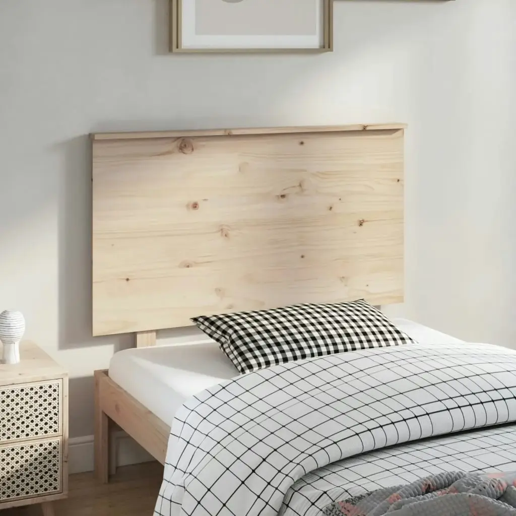 Bed Headboard 94 cm Solid Wood Pine 819150