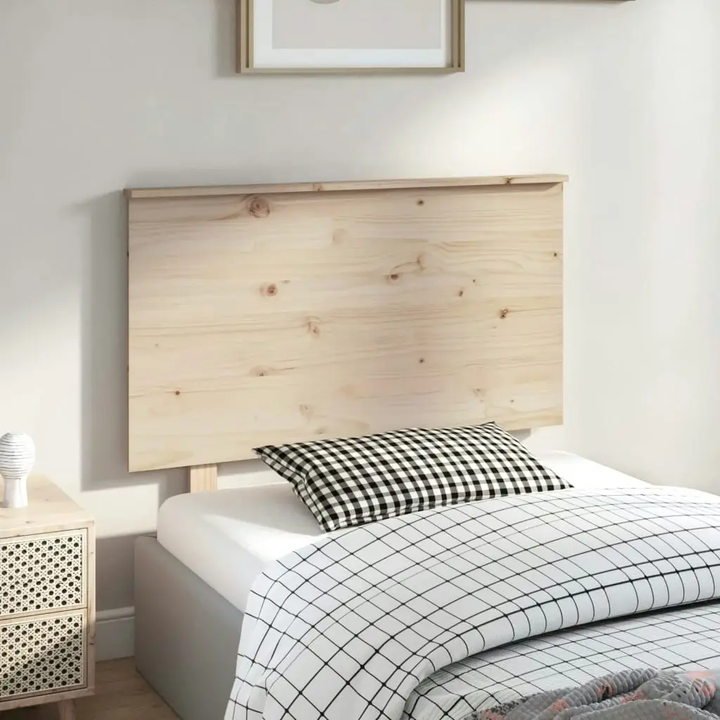 Bed Headboard 94 cm Solid Wood Pine 819150