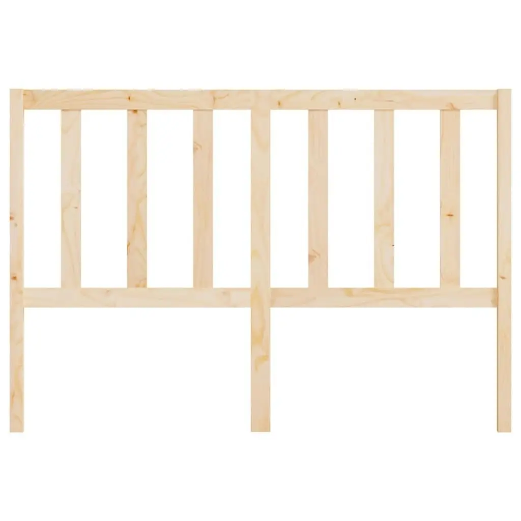 Bed Headboard 156 cm Solid Wood Pine 817745