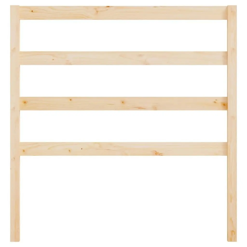 Bed Headboard 96x4x100 cm Solid Wood Pine 817620