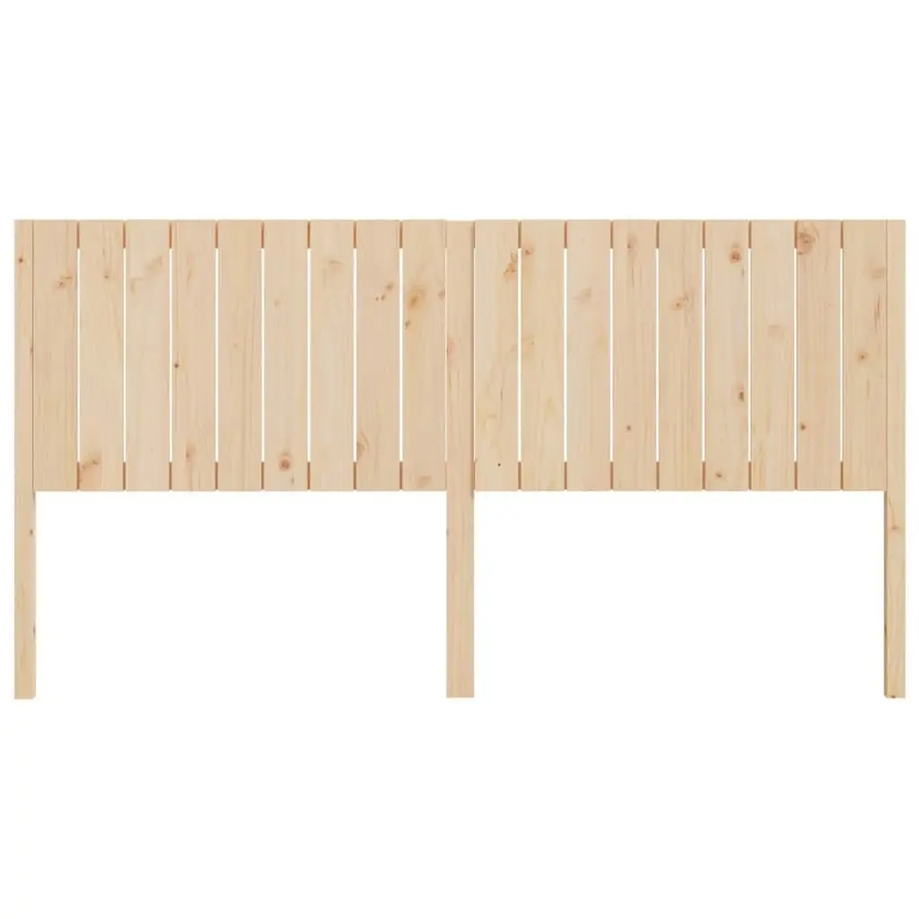 Bed Headboard 185.5 cm Solid Wood Pine 818885