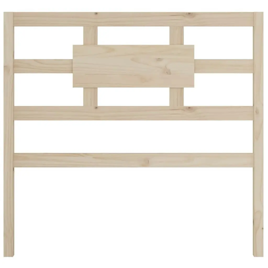 Bed Headboard 95.5 cm Solid Wood Pine 818020