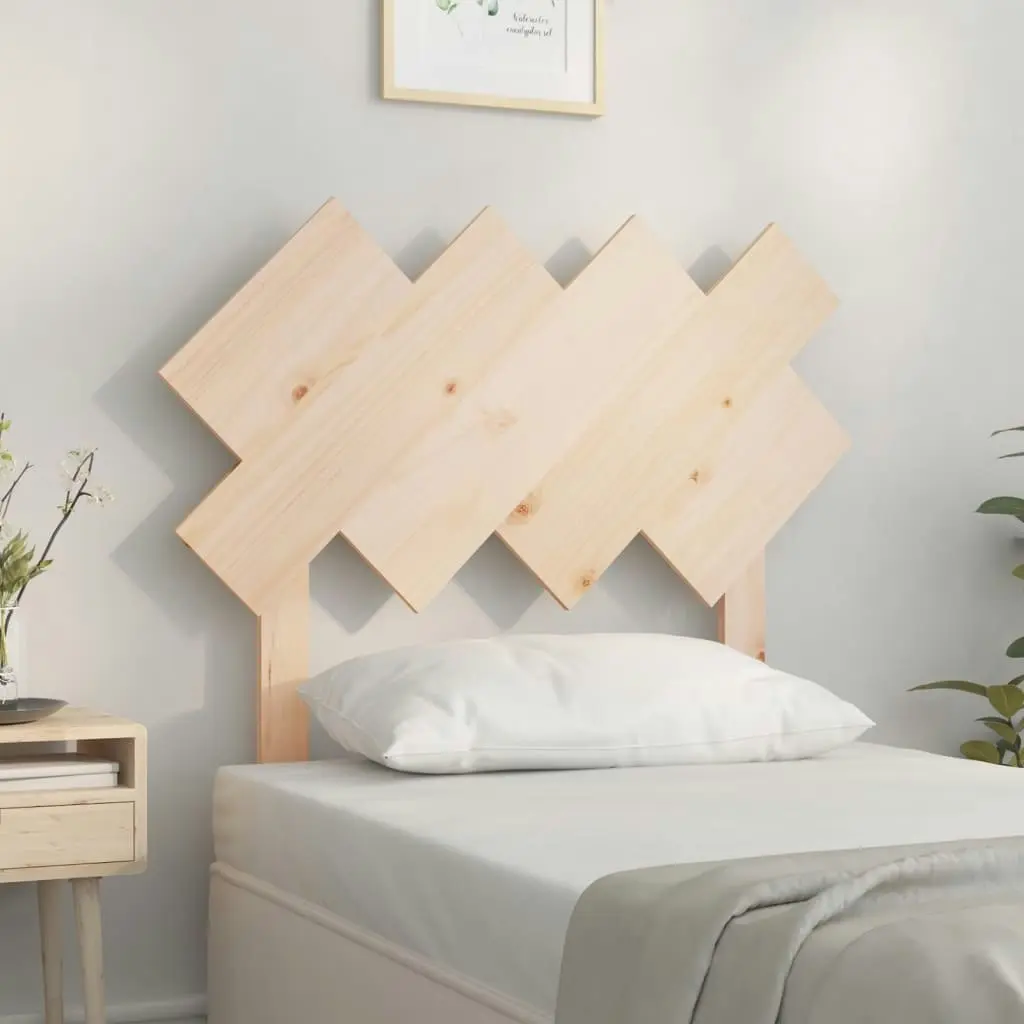 Bed Headboard 92x3x81 cm Solid Wood Pine 819200