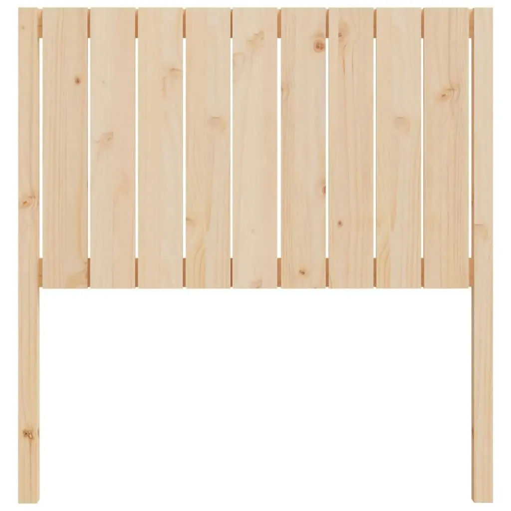 Bed Headboard 95.5 cm Solid Wood Pine 818850