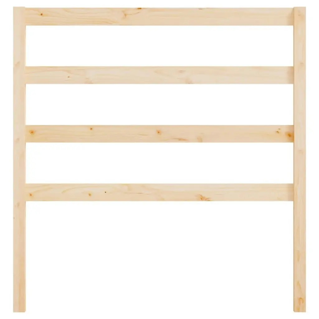 Bed Headboard 95 cm Solid Wood Pine 822232