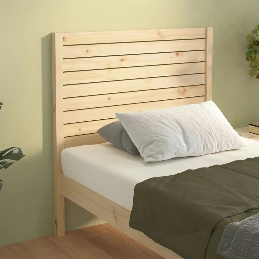 Bed Headboard 96 cm Solid Wood Pine 819000