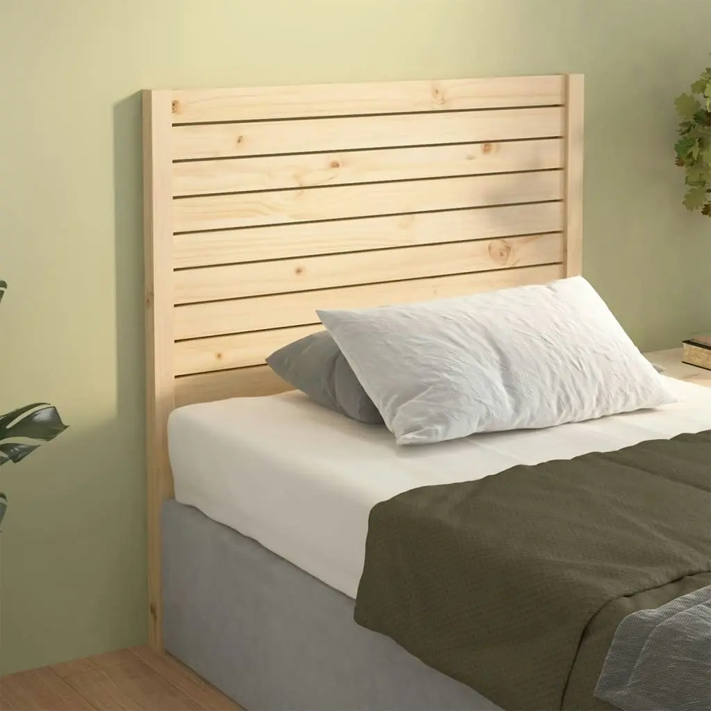 Bed Headboard 96 cm Solid Wood Pine 819000