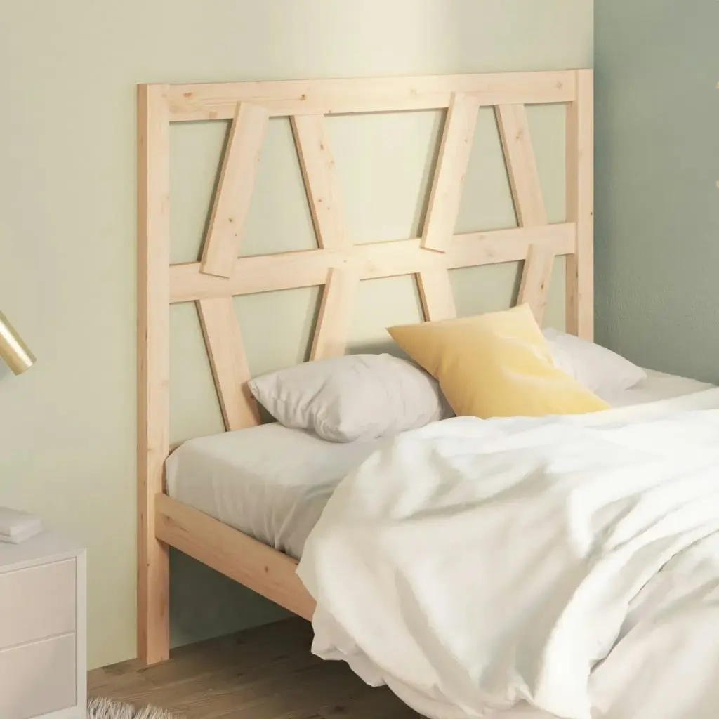 Bed Headboard 96 cm Solid Wood Pine 818600