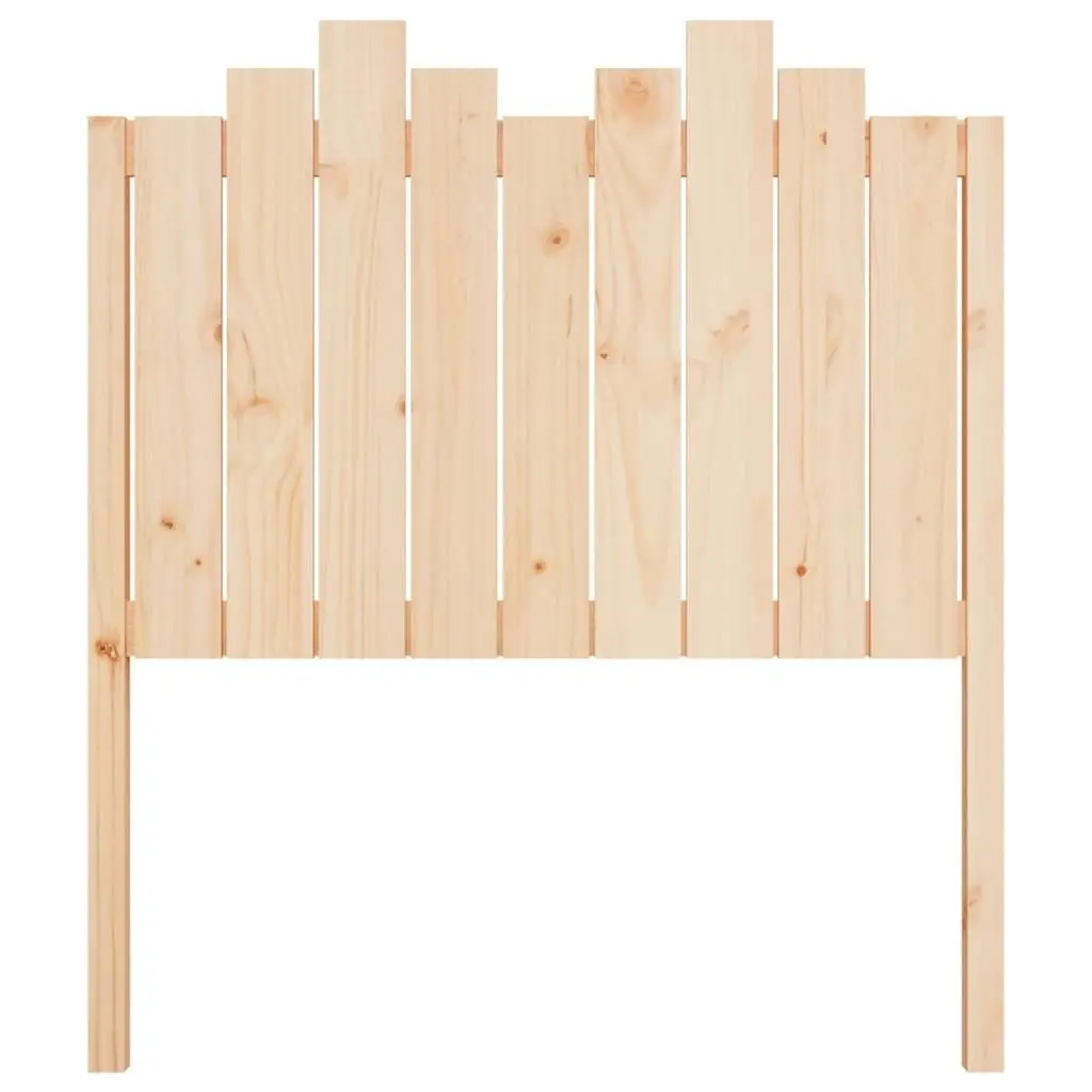 Bed Headboard 96 cm Solid Wood Pine 818450