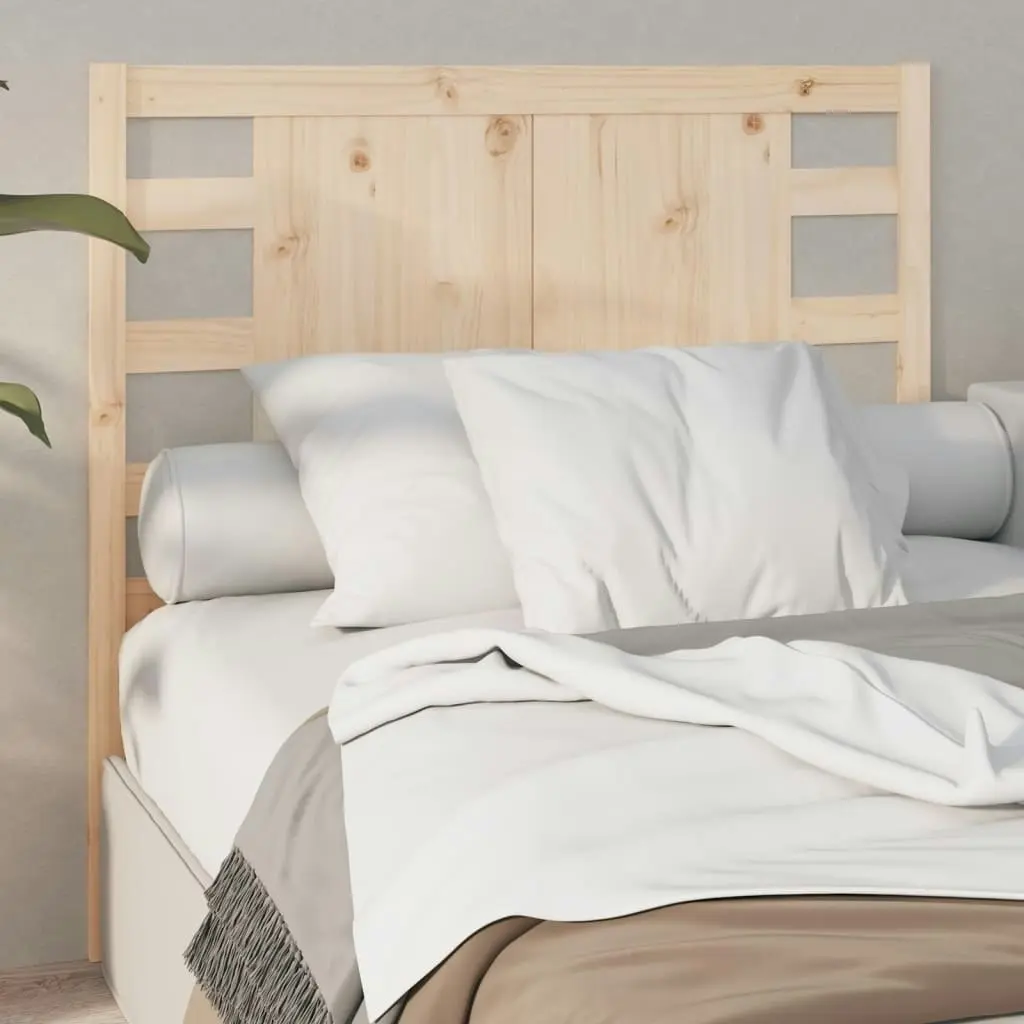 Headboard 96x4x100 cm Solid Wood Pine 818750