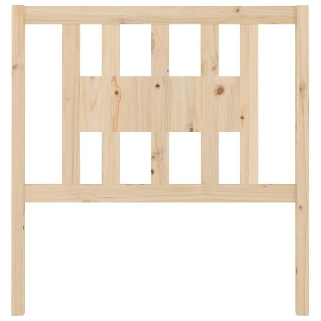 Headboard 96 cm Solid Wood Pine 818650