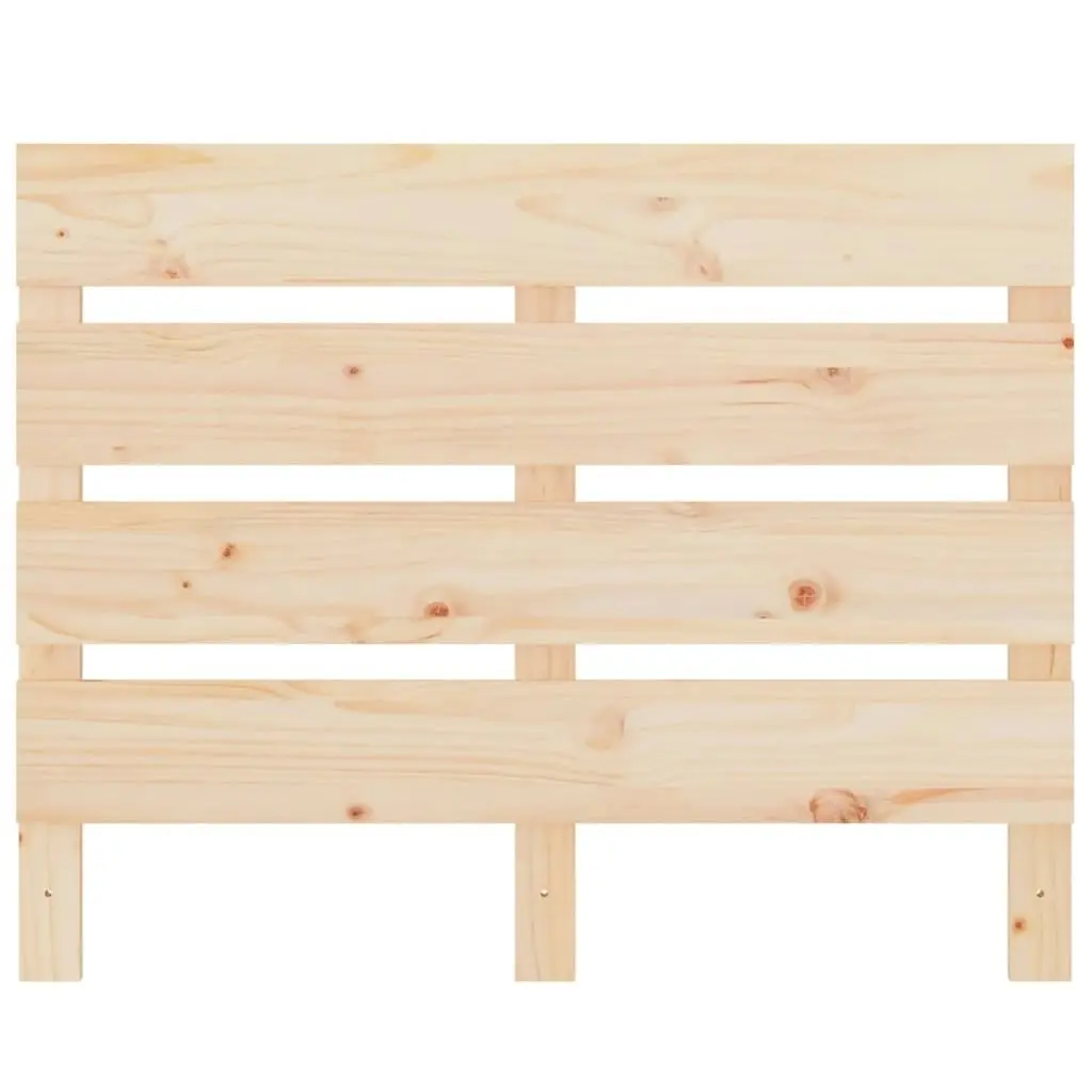 Headboard 75 cm Solid Wood Pine 821367