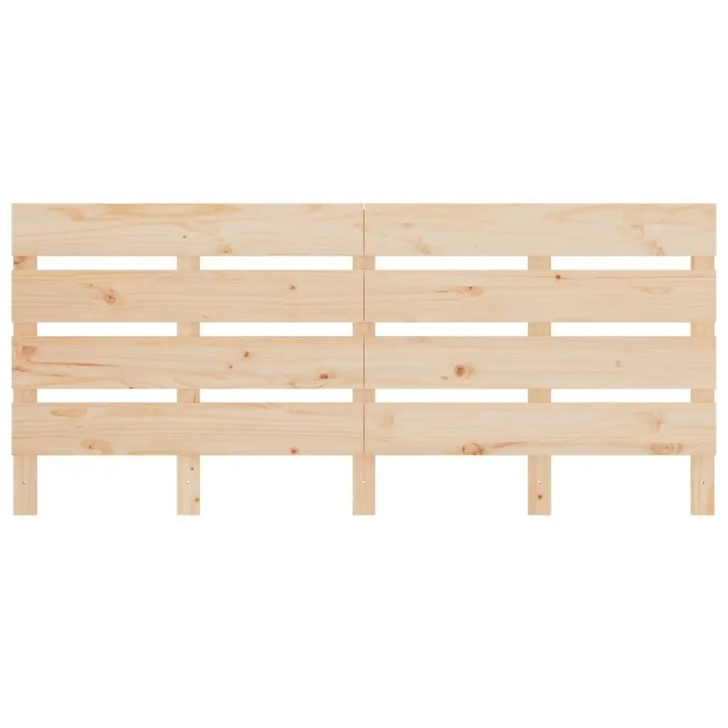 Headboard 180 cm Solid Wood Pine 821357