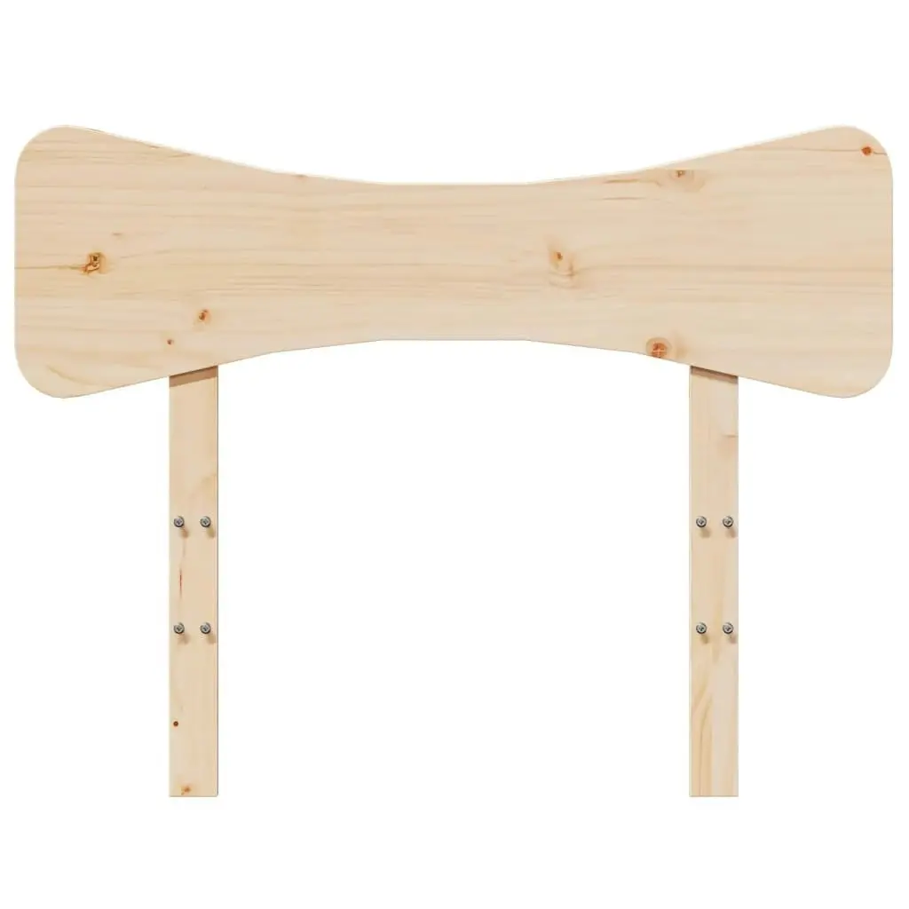 Headboard 90 cm Solid Wood Pine 844793