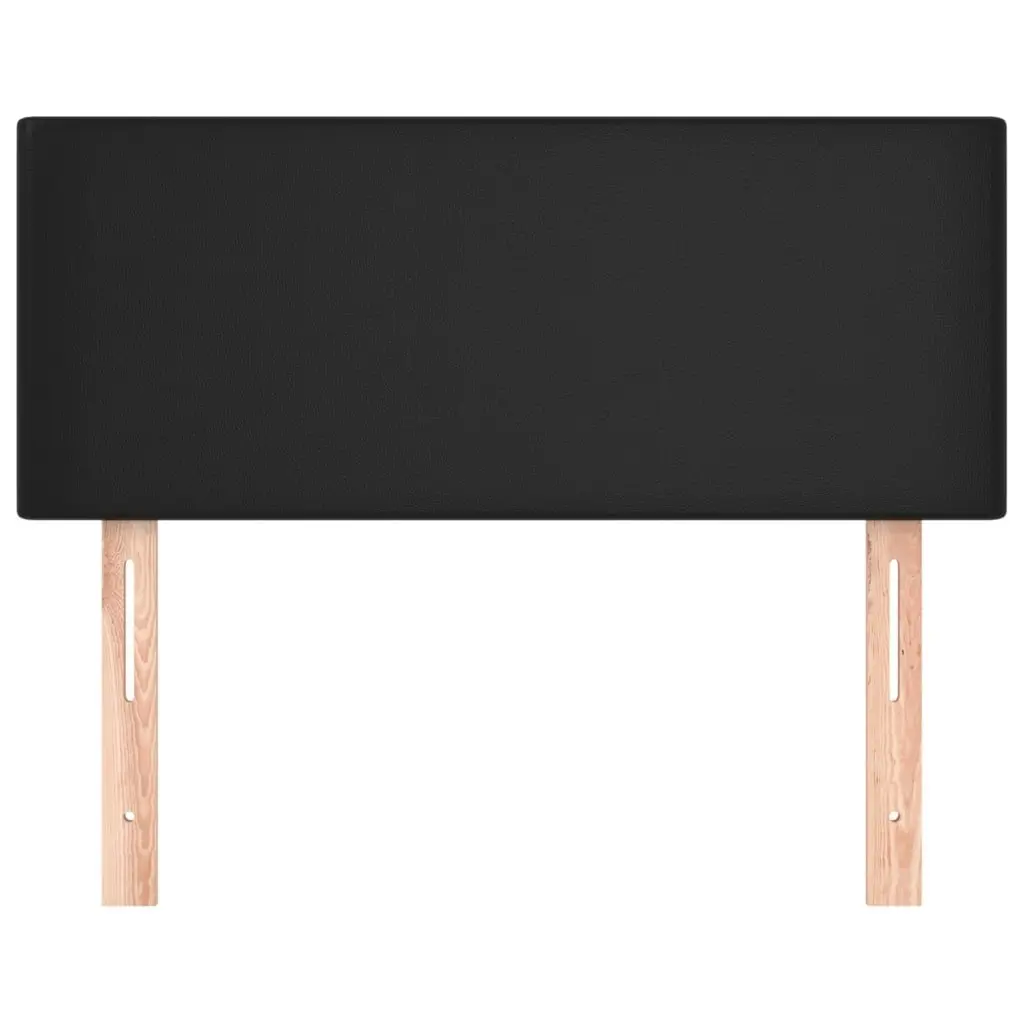 Headboard Black 100 cm Faux Leather 345772